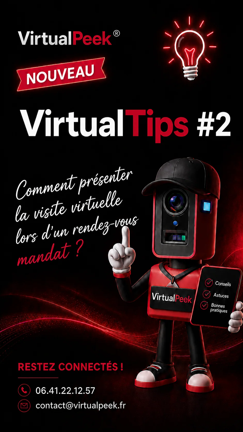 Comment présenter la visite virtuelle lors d’un rendez-vous mandat ?